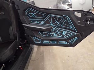 Elevate your Polaris 2025 Pro R with this premium door kit featuring state-of-the-art custom foam technology, designed for superior protection and a modern, durable look.